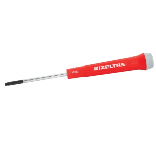 İzeltaş 453017 Elektronikçi Tip(Klemens) Torx Uçlu Tornavida