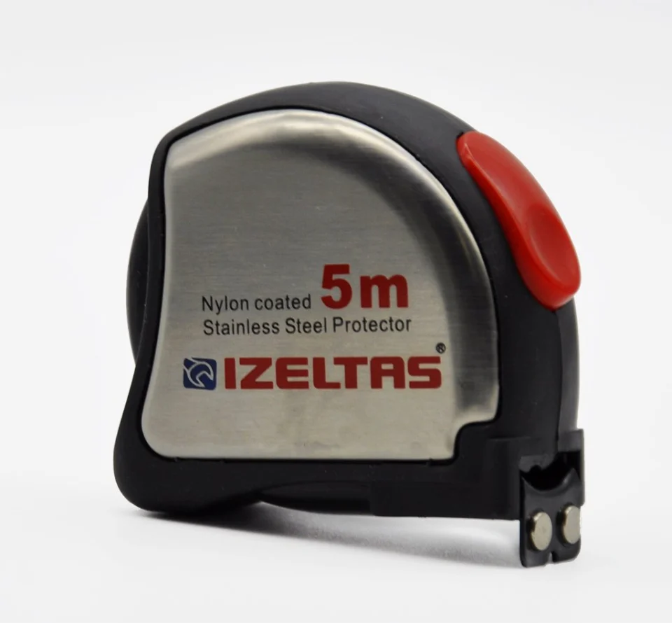 İzeltaş Şerit Metre 5 metre Krom 0588150015