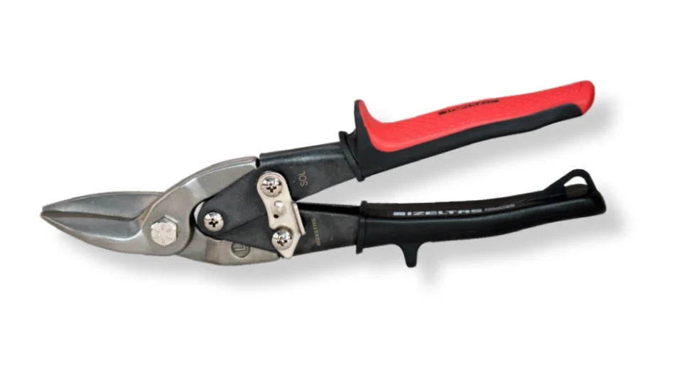 İzeltaş 240mm Alüminyum Ve Sac Kesme Makası Sol
