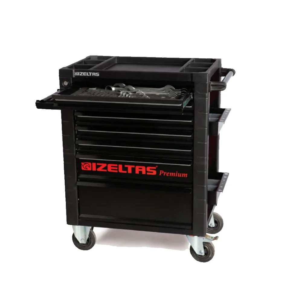 İzeltaş Premium Serisi Takım Dolabı 242 Parça 7 Çekmece