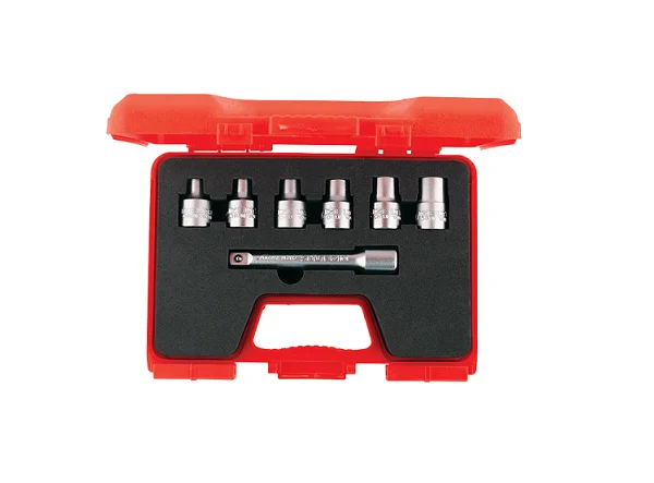 İzeltaş 7 Parça 1/2 İnç Star (Torx®) Lokma Anahtar Takımı