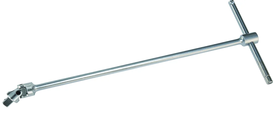 İzeltaş Krom Kaplı 1/2 İnç Mafsallı T Kol 500 mm