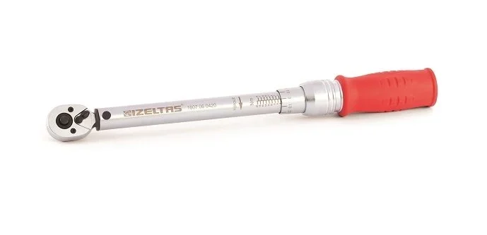 İzeltaş 1/4 İnç Cırcırlı Tork Anahtarı 320 mm 4-20 Nm