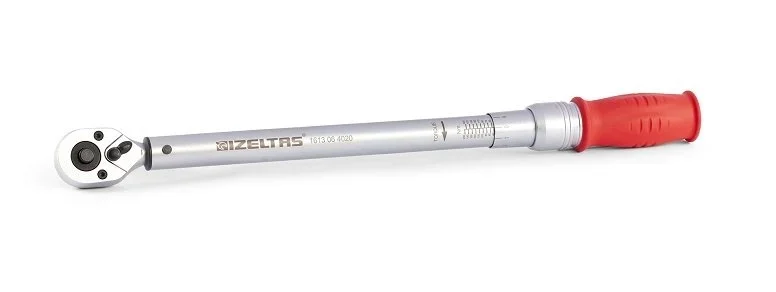 İzeltaş 3/4 İnç Cırcırlı Tork Anahtarı 1050 mm 100-600 Nm