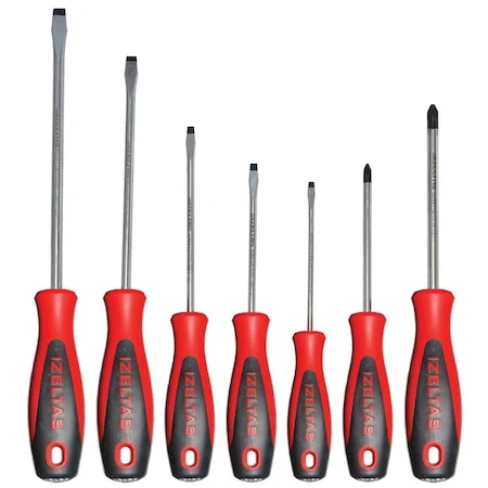 İzeltaş 7 Parça Ergonomik Seri Tornavida Seti