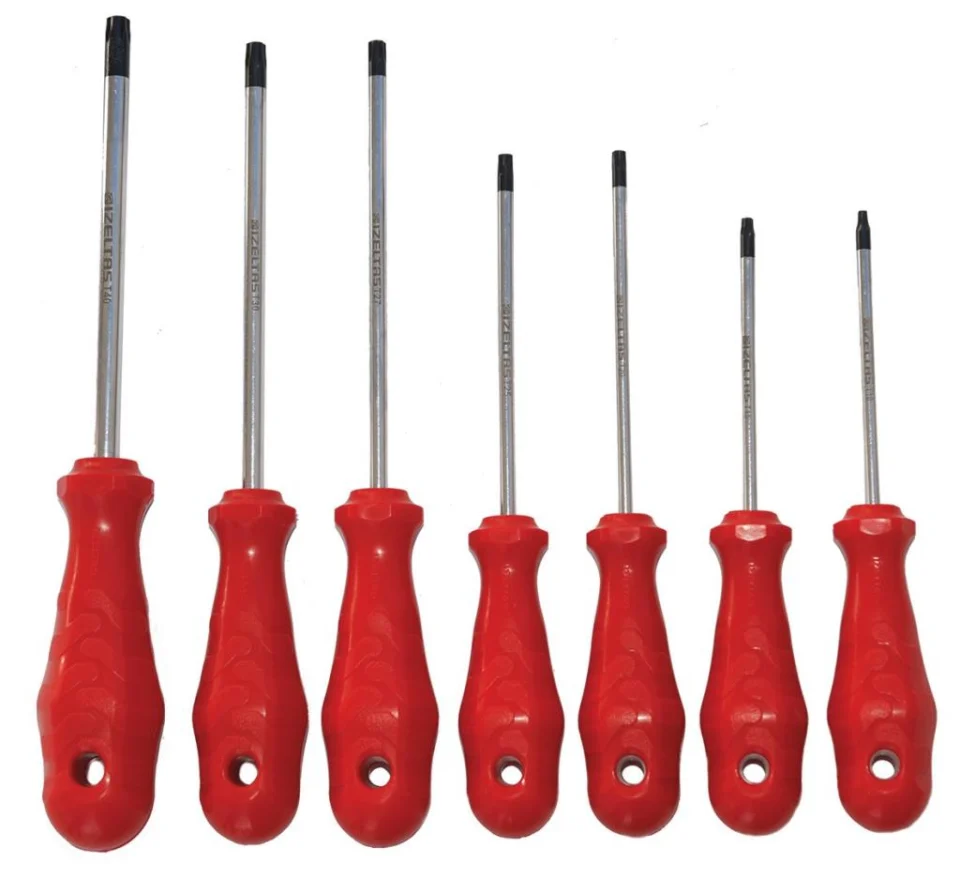 İzeltaş 7 Parça Torx® Uçlu Tornavida Seti
