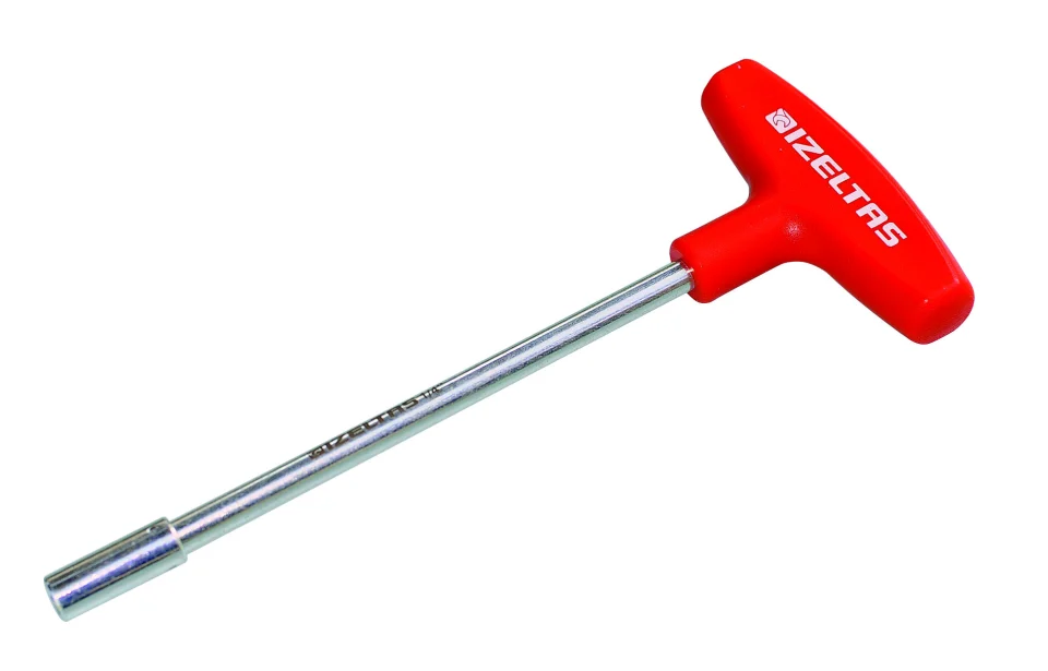 İzeltaş 180 mm T Tipi Manyetik Bits Tutucu Tornavida 6,3 mm Ağız