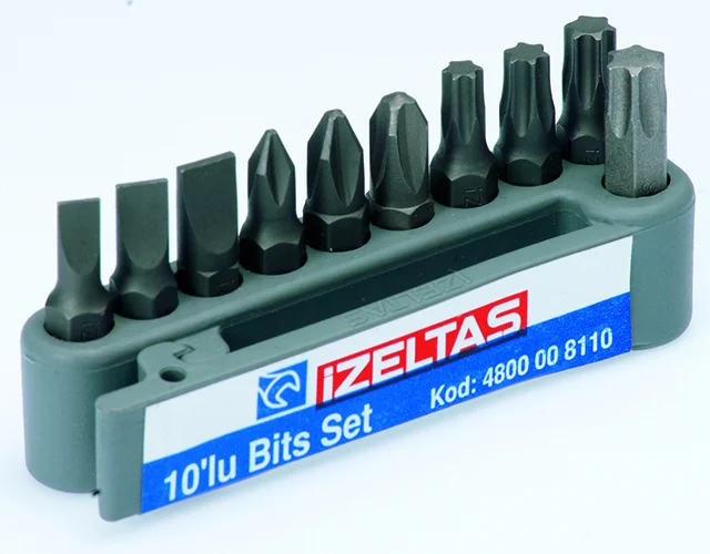 İzeltaş 10 Parça Bits Set