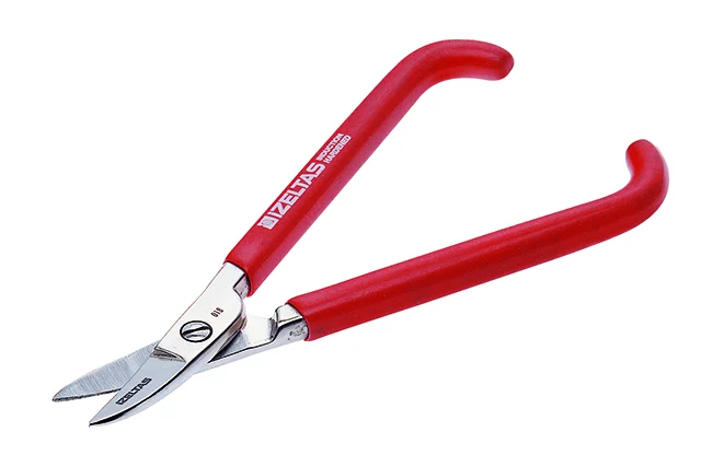 İzeltaş 180 mm Eğri Kuyumcu Makası 7 1/8 İnç