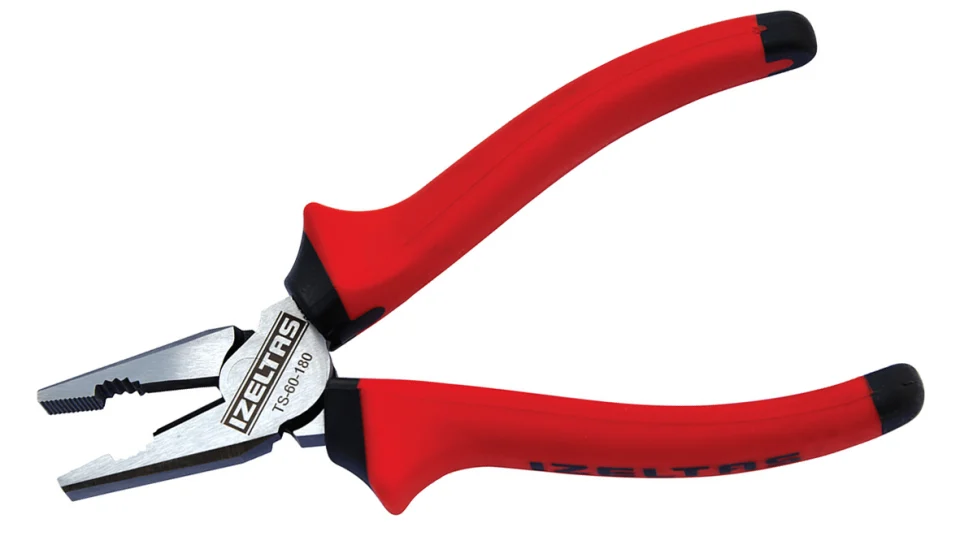 İzeltaş 200 mm Kombine Pense Ağır Tip (Çelik Tel İçin)