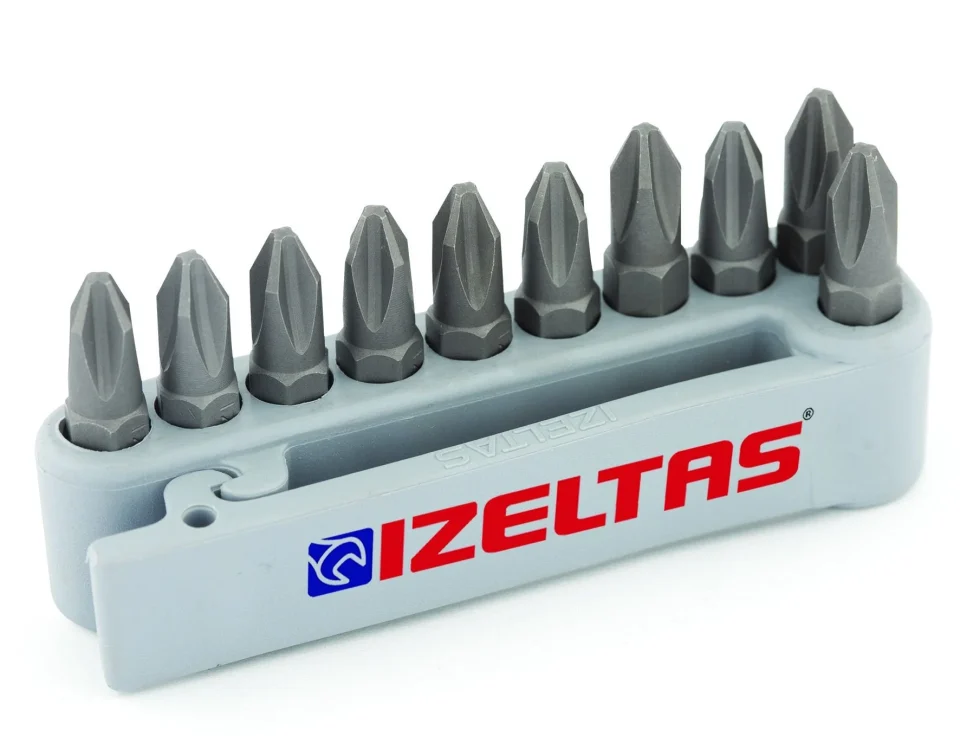 İzeltaş 25 mm 10 Parça Yıldız Bits Takımı Ph2