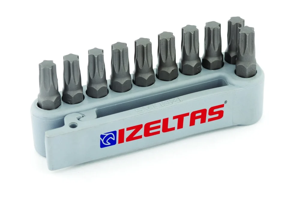 İzeltaş 25 mm 10 Parça Torx® Bits Takımı T30