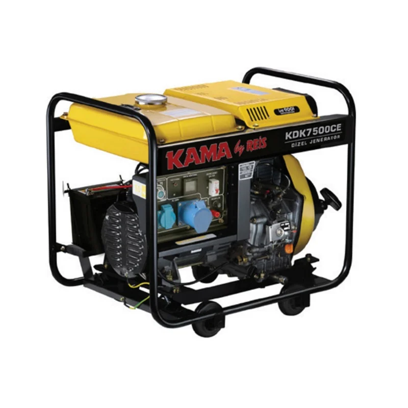 Kama KDK7500CE 5.5 kW İpli Marşlı Dizel Jeneratör