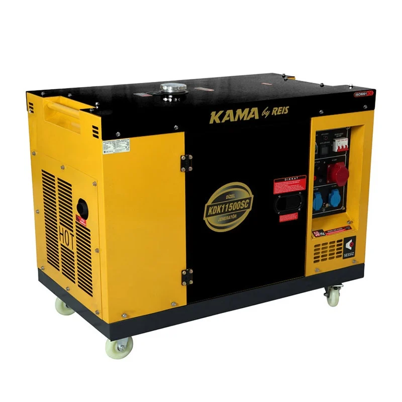 Kama KDK11500SC 8.8 kW Marşlı Dizel Jeneratör