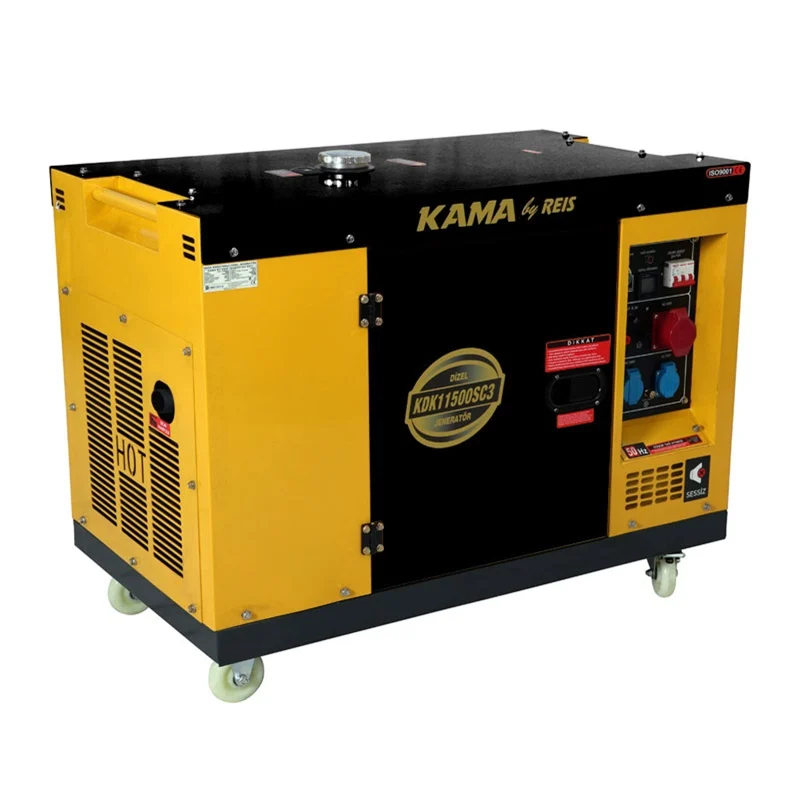 Kama KDK11500SC3 8.8 kW Marşlı Dizel Jeneratör