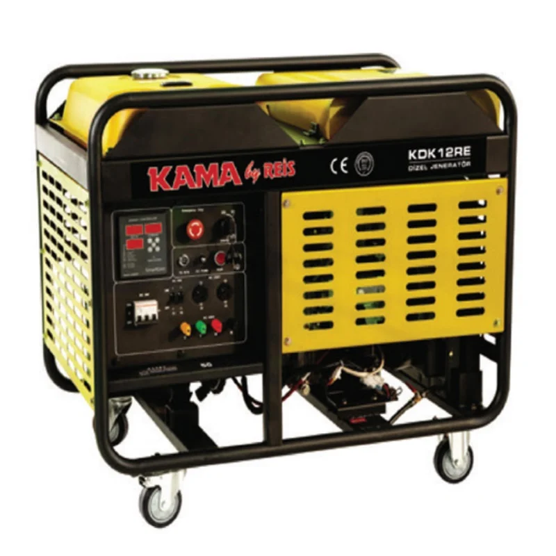 Kama KDK12RE 10 kW Su Soğutmalı Dizel Jeneratör