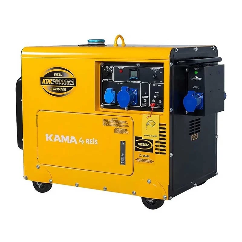 Kama KDK7500SCA 5.5 kW Marşlı Otomatik Dizel Jeneratör