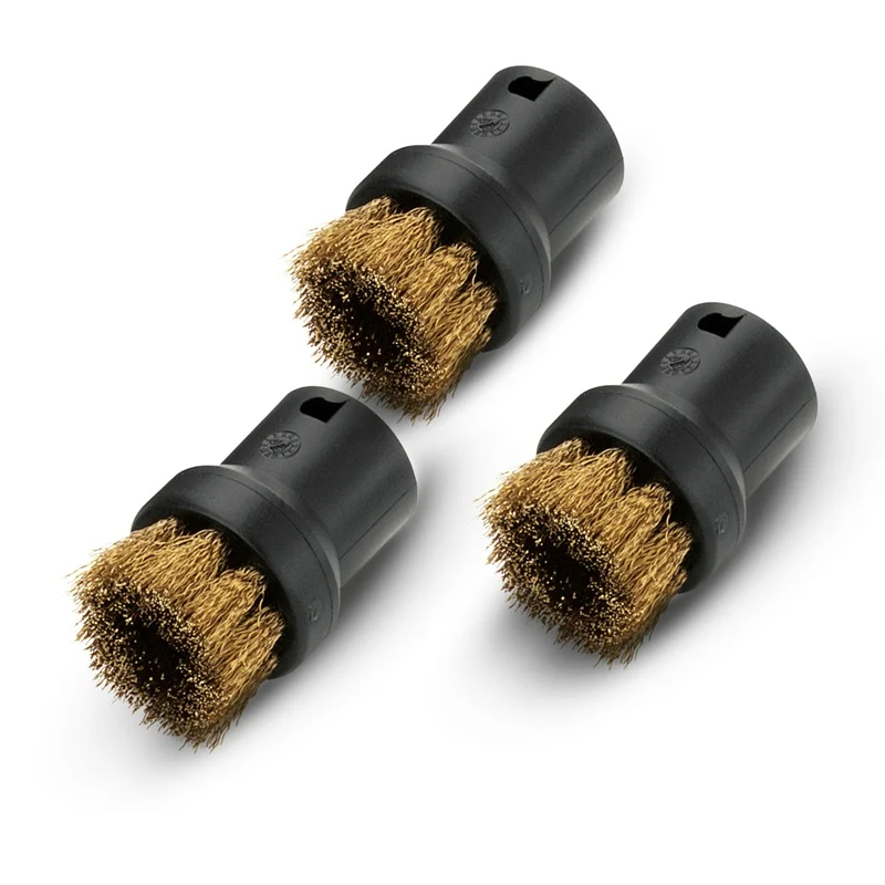 Karcher Buharlı Temizleyici 3 lü Tel Fırça Seti