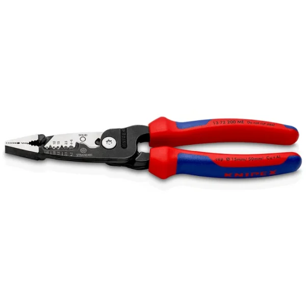 Knıpex 13 72 200 ME WireStripper Çok Fonksiyonlu Elektrikçi Pense