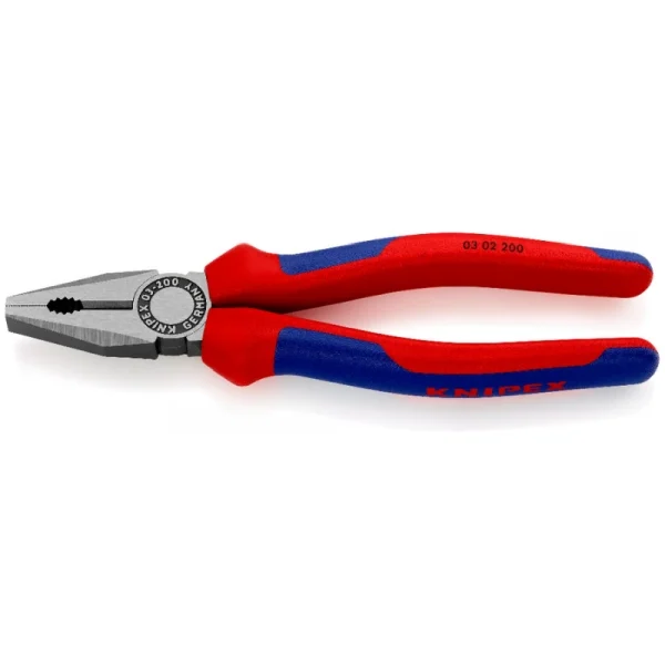 Knıpex 03 02 200 Kombine pense Polisaj/Kalın İzole 200mm