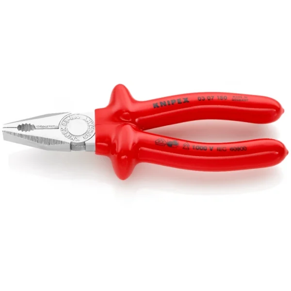 Knıpex 03 07 180 Kombine Pense Krom / Sos İzole 180mm