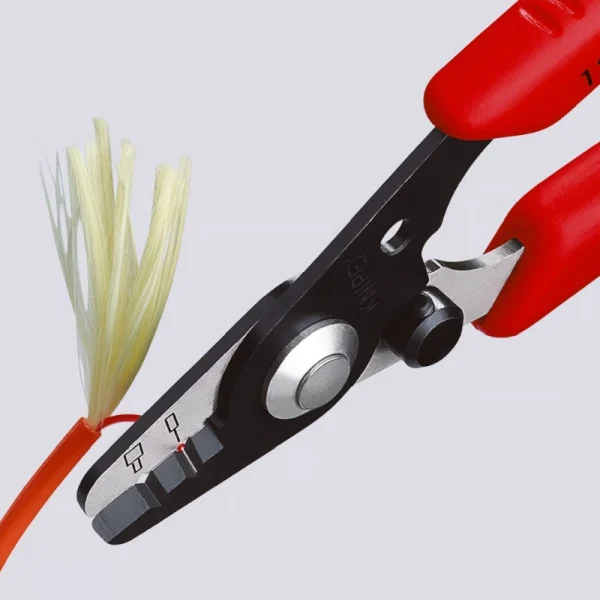Knıpex 12 82 130 SB Kablo Sıyırma (Fiber optik kablolar için)
