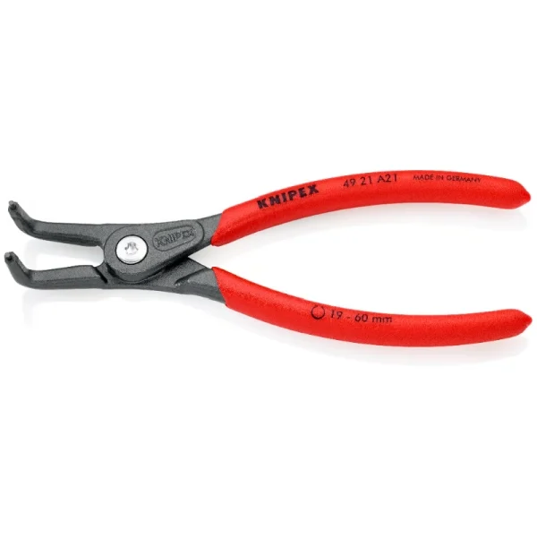 Knıpex 49 21 A21 Hassas Segman Pensesi Millerdeki Dış Segman İçin