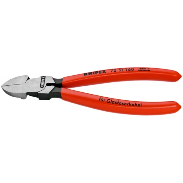Knıpex 72 51 160 Optik Kablo (Fiberglas Kablo) İçin Yan Keski