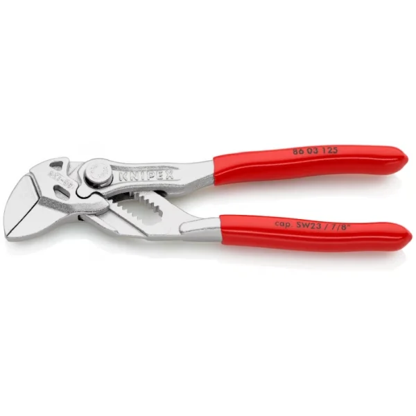 Knıpex 86 03 125 Düz Çene Ayarlı Pense