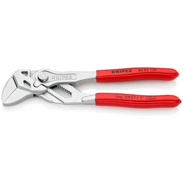 Knıpex 86 03 150 Düz Çene Ayarlı Pense