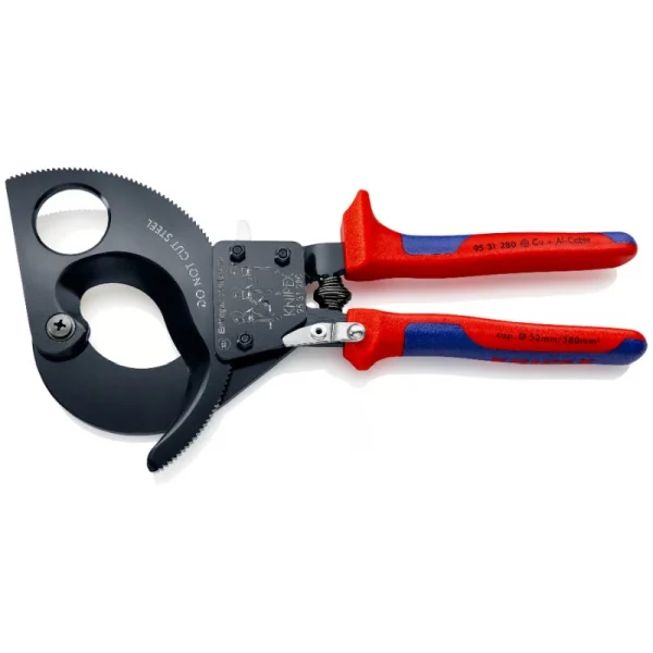 Knıpex 95 31 280 Cırcır Mekanizmalı Kablo Makası