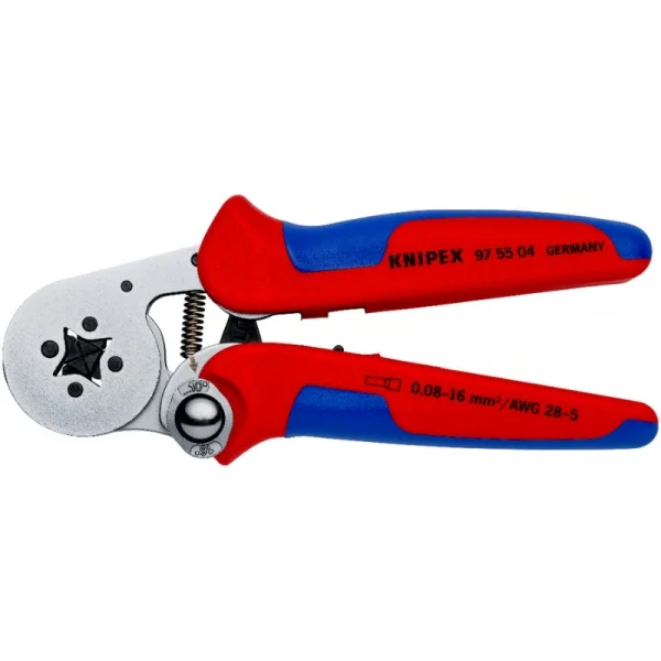 Knıpex 97 55 04 Kablo Yüksük Sıkma Pensi