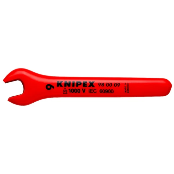 Knıpex 98 00 09 Vde İzole Tek Ağız Anahtar 9mm