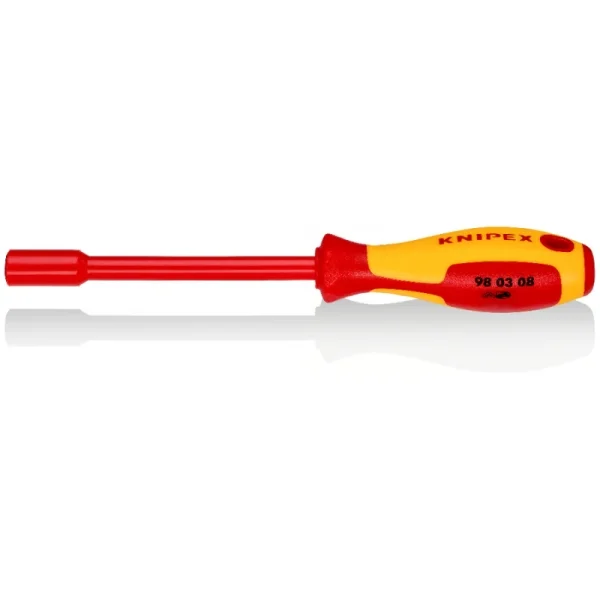 Knıpex 98 03 08 Vde İzoleli Lokma Uçlu Tornavida 8x125
