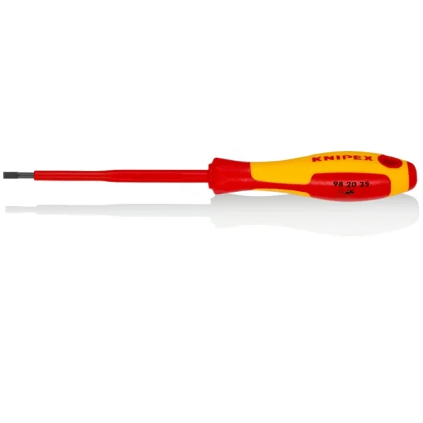 Knıpex 98 20 35 Vde İzole Düz Uçlu Tornavida 3,5mm
