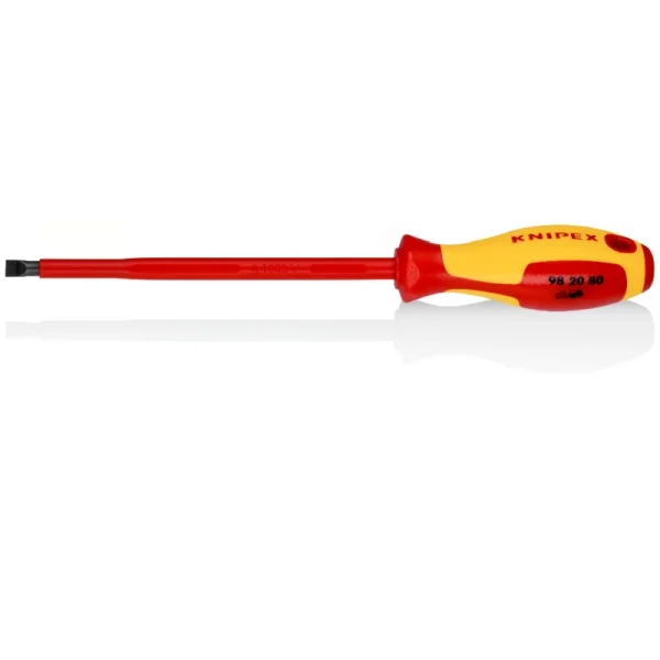 Knıpex 98 20 80 Vde İzole Düz Uçlu Tornavida 8mm