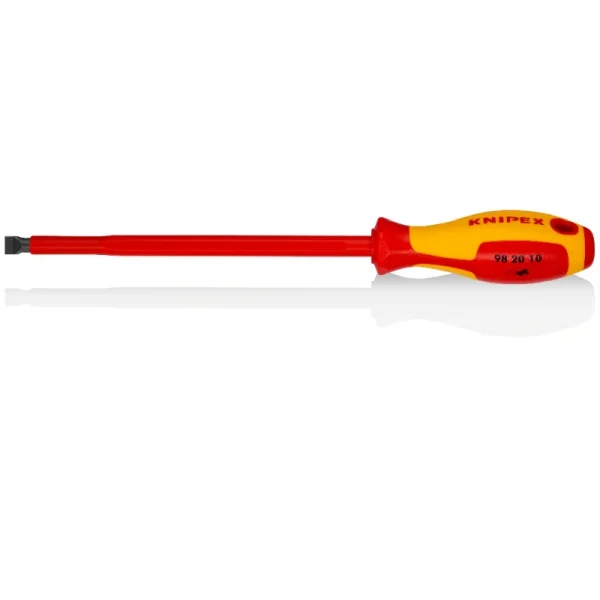 Knıpex 98 20 10 Vde İzole Düz Uçlu Tornavida 10mm