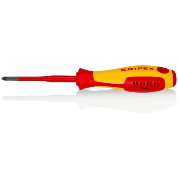 Knıpex 98 25 01 SL Vde İzoleli Pozidriv Uçlu Tornavida Pz1x80