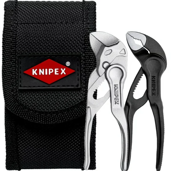 Knipex 00 20 72 V04 XS Kemer Çantalı Mini Pense Seti XS 2 Parça