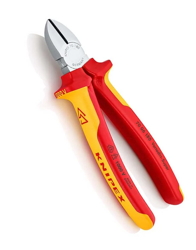 Knıpex 70 06 180 Mm Yan Keski