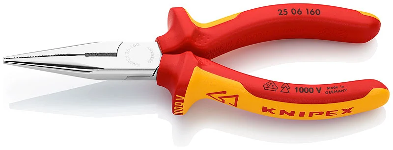 Knıpex 25 06 160 Mm İnce Düz Kargaburun Pense