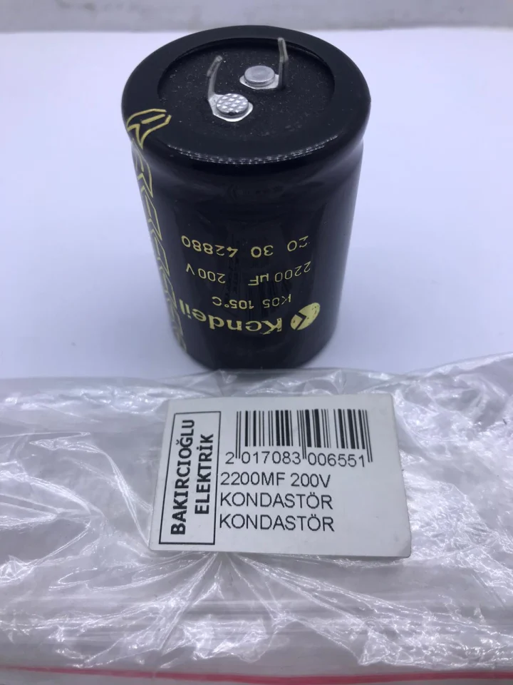 Kondansatör 2200MF 200V