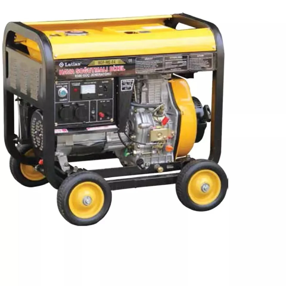 Lutian 7GFMEF4 Monofaze Dizel Jeneratör 7.7 kW 13 Hp Bakır Sargı