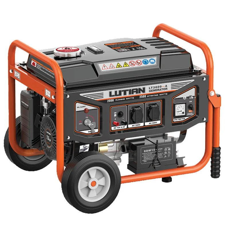 Lutian LT3600 EB-F Monofaze Benzinli Marşlı Jeneratör 2.8 Kw 6.5