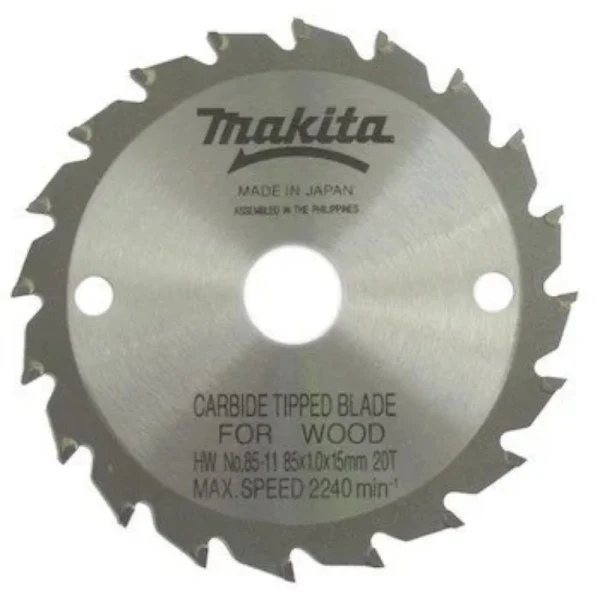 Makita 792299-8 Elmas Daire Testere 85x20 Diş (Prf.Seri)