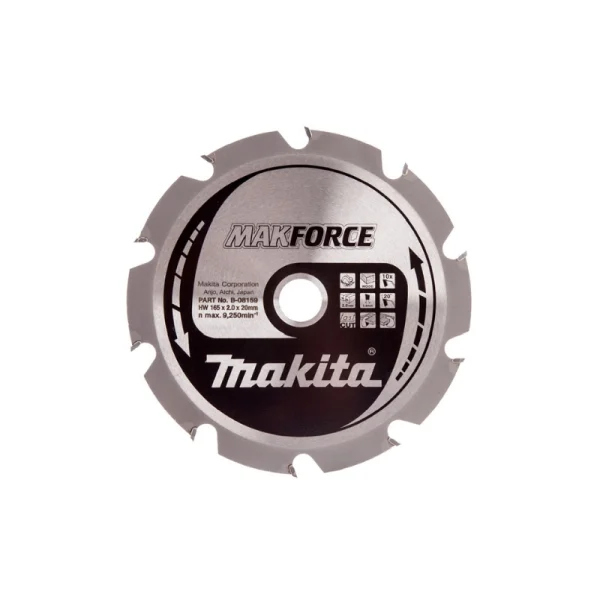 Makita B-08159 Elmas Daire Testere 165x10 Diş (Prf.Seri)