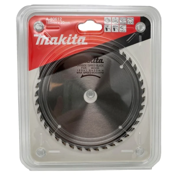 Makita A-80612 Elmas Daire Testere 160x40 Diş (Prf.Seri)