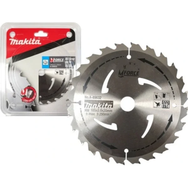Makita A-89632 Elmas Daire Testere 165x24 Diş (Prf.Seri)