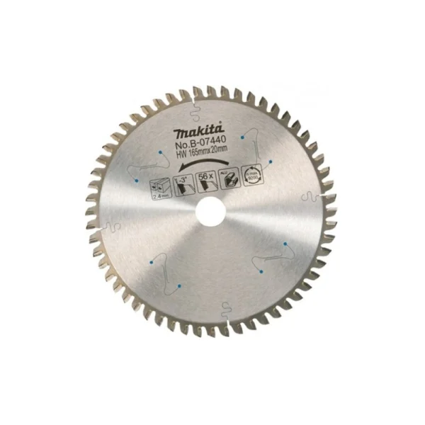 Makita B-07440 Elmas Daire Testere 165x56 Diş (Prf.Seri)