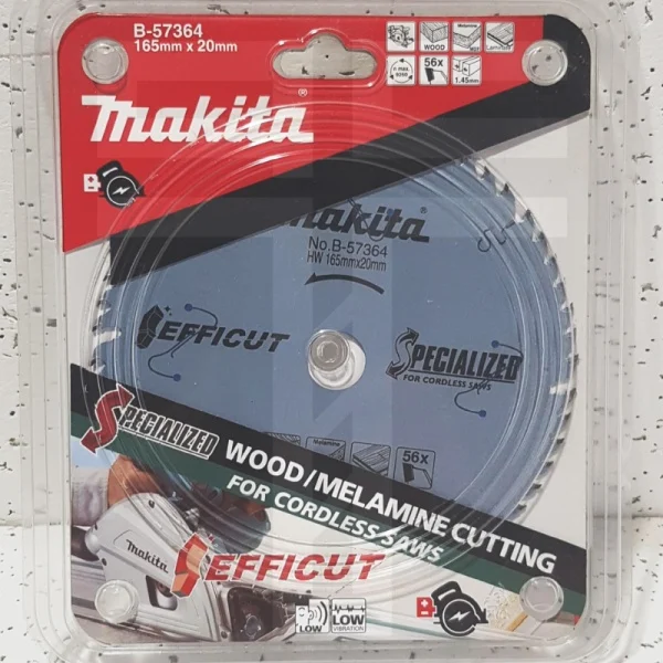 Makita B-57364 Elmas Daire Testere 165x56 Diş (Prf.Seri)